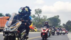 Perkuat Kontribusi Untuk Negeri, Komunitas Semangat Ikuti Honda Bikers Motour Camp