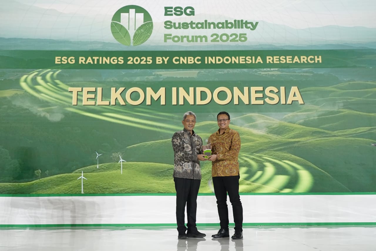 Program GoZero Telkom Raih Penghargaan ESG Sustainability Ratings 2025