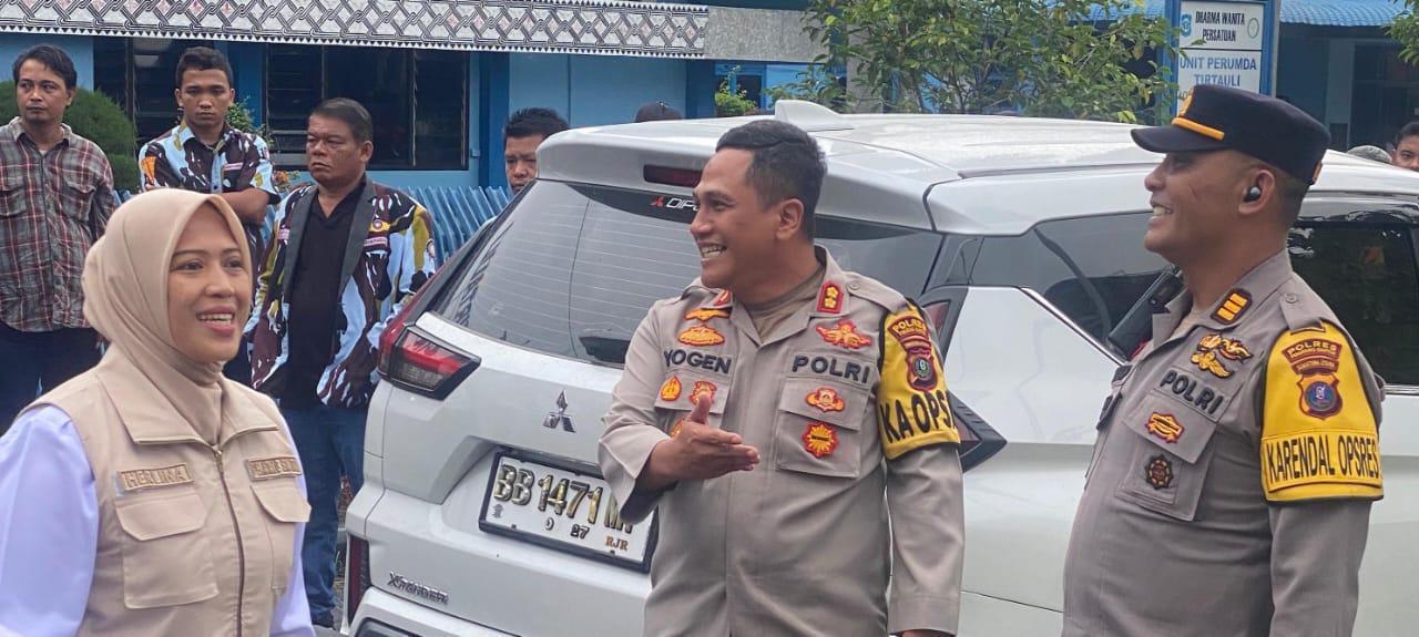 Kapolres P.Siantar Pimpin Pengamanan Penetapan Paslon Wali Kota Dan Wakil Wali Kota