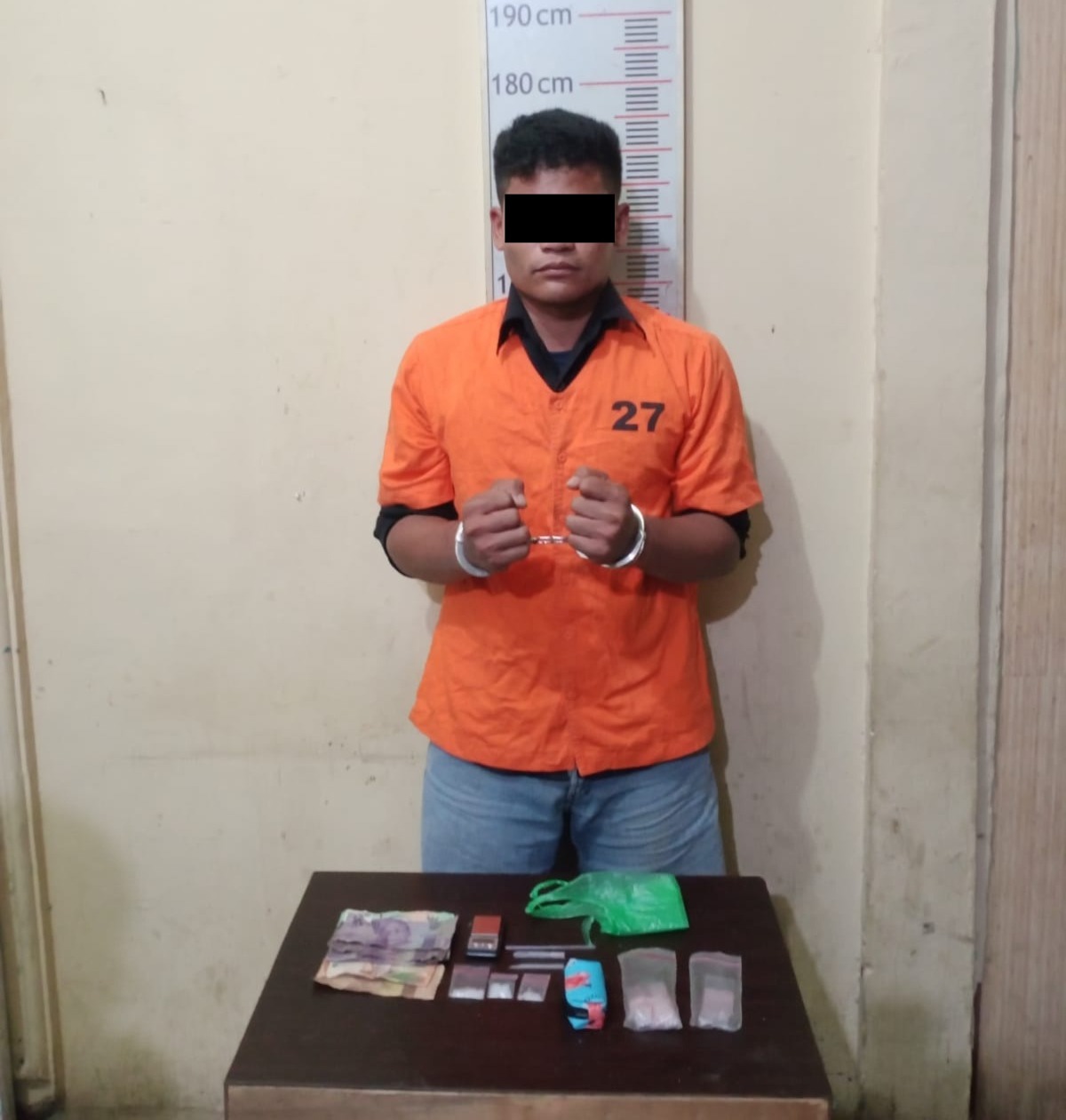 Polres Langkat Tangkap Pria Bawa 2,51 Gram Sabu