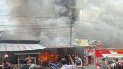 Tiga Ruko Ludes Terbakar Di Meulaboh