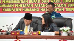 DPRD Humbahas Paripurna AMJ Bupati Dan Penetapan Bupati Terpilih