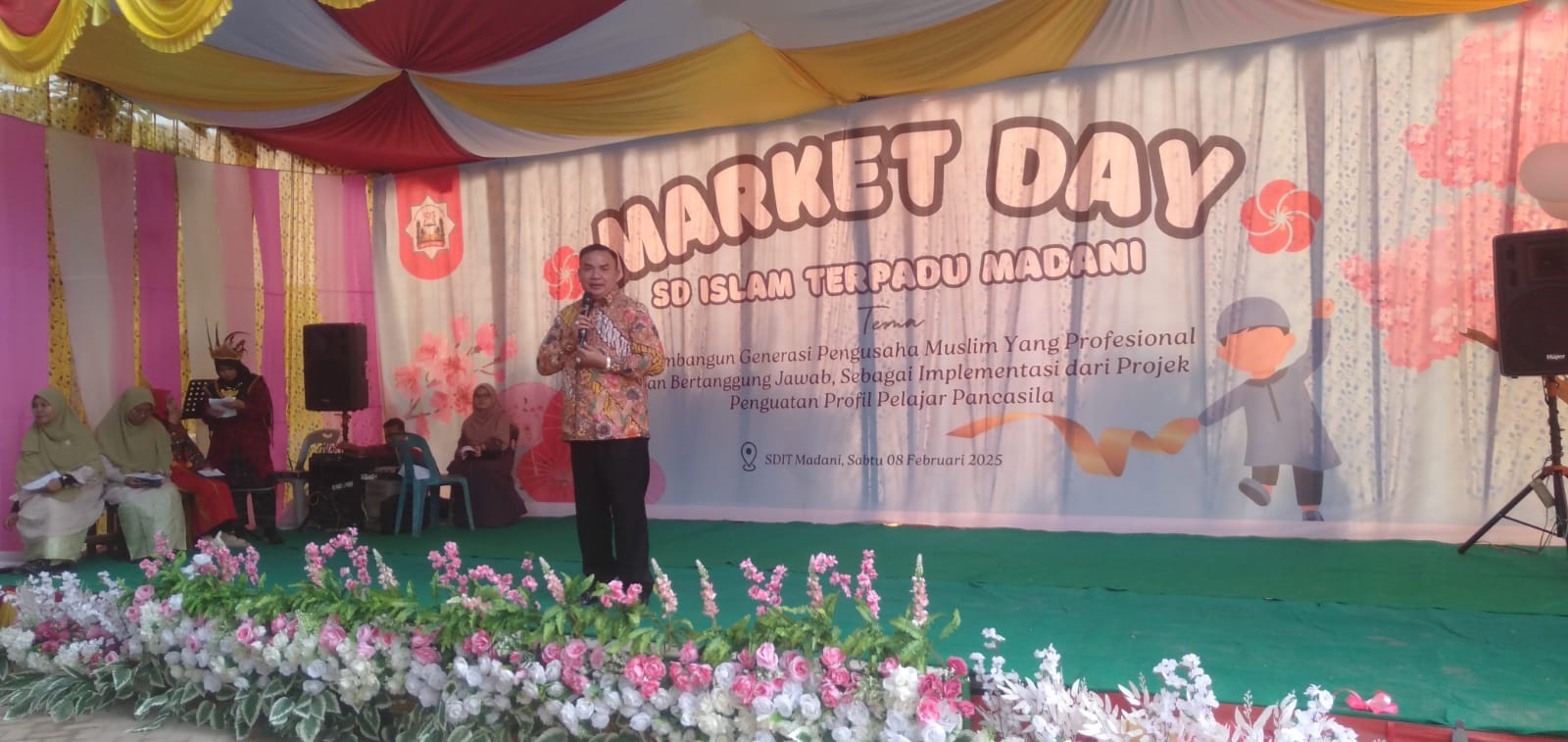 Market Day SDIT Madani Dihadiri Bupati Aceh Tenggara Terpilih