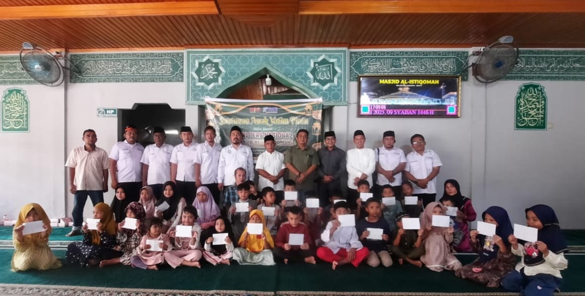 Sambut HPN 2025, SMSI Padangsidimpuan Santuni Anak Yatim