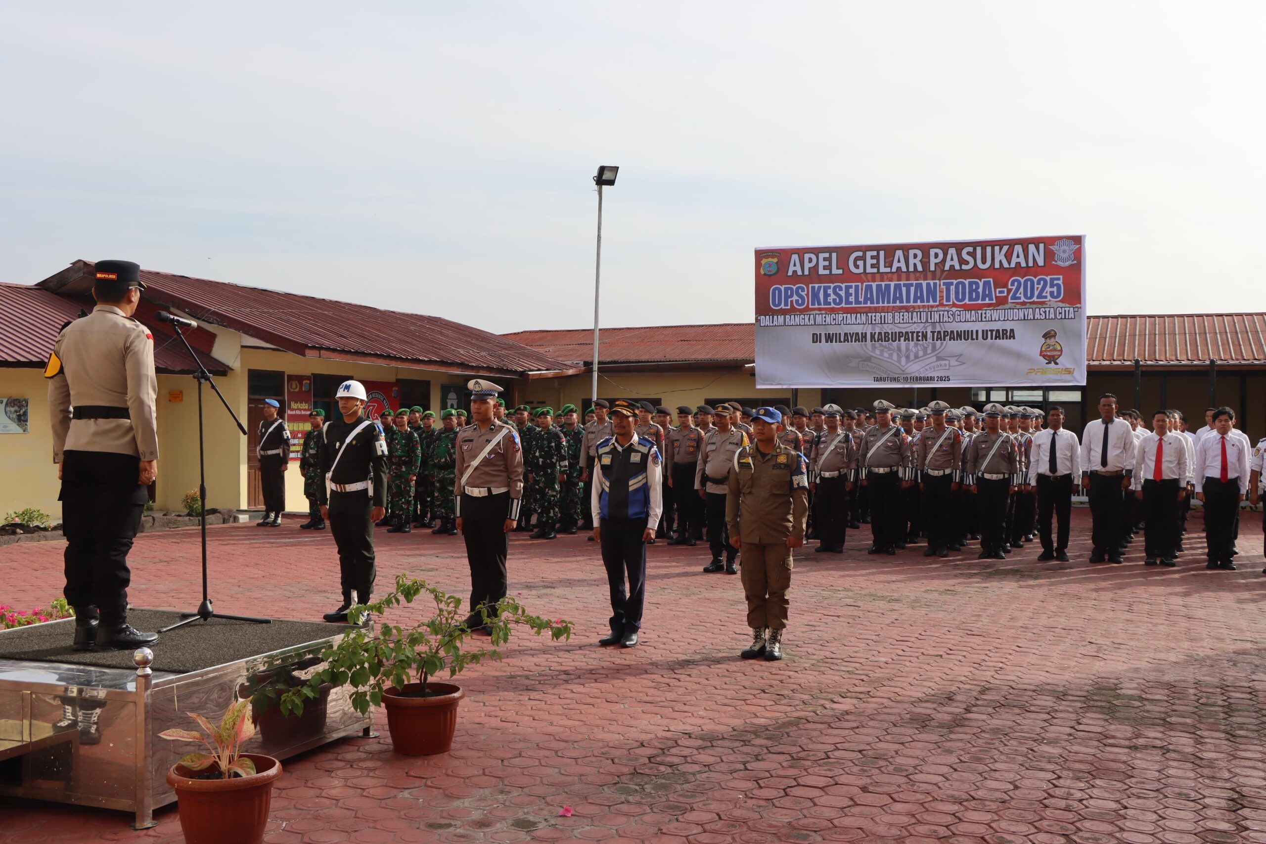 Polres Taput Gelar Operasi Keselamatan Toba 2025