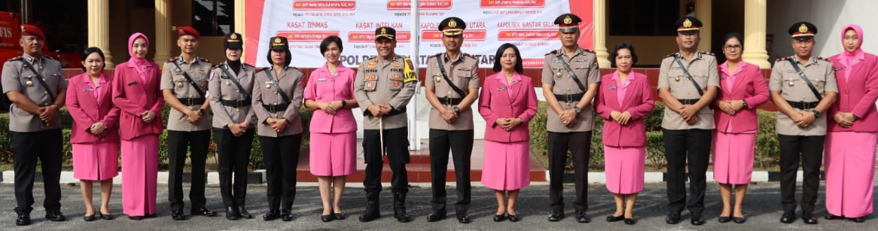 Kapolres Pematangsiantar Pimpin Sertijab Pejabat Lingkungan Polres