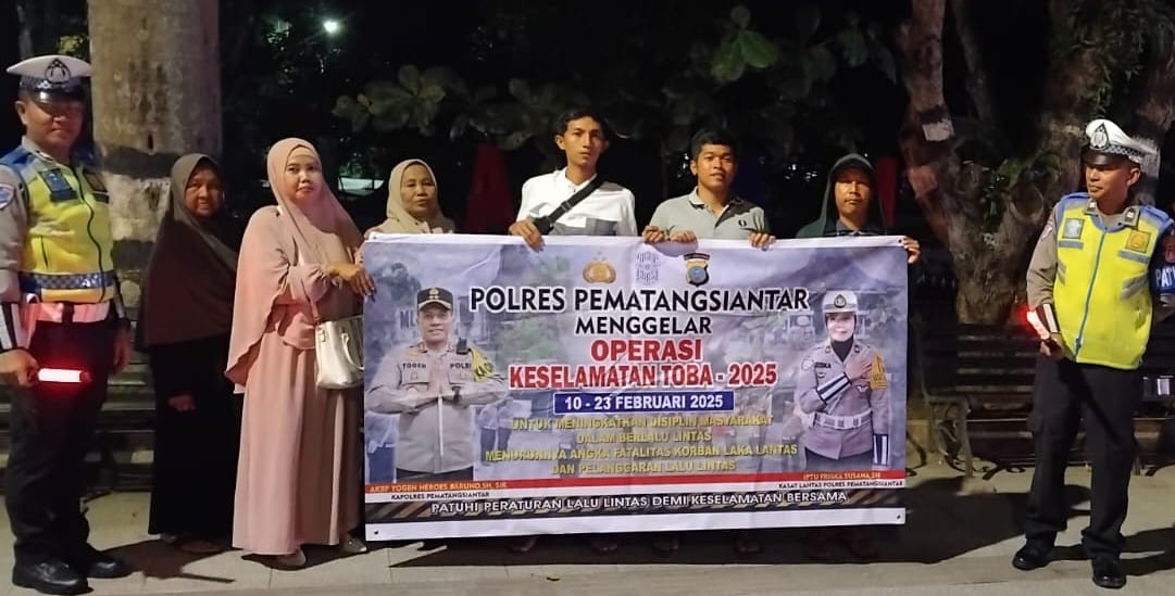 Polres P.Siantar Gencarkan Sosialisasi Tertib Berlalu Lintas