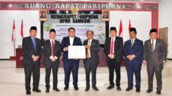 Vandiko-Ariston Ditetapkan Menjadi Bupati Dan Wakil Bupati Samosir 2025-2030