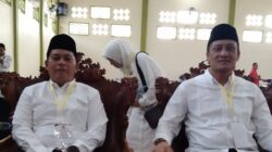 Bupati dan Wakil Bupati Palas terpilih, Putra Mahkota Alam Hasibuan dan Achmad Fauzan Nasution.(Waspada/Ist)