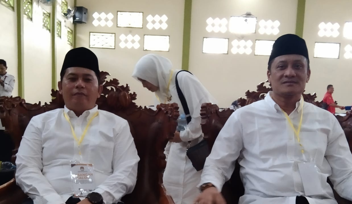 Bupati dan Wakil Bupati Palas terpilih, Putra Mahkota Alam Hasibuan dan Achmad Fauzan Nasution.(Waspada/Ist)