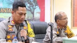 Kapolres P.Siantar Pimpin Anev  Gangguan Kamtibmas