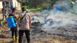 Gegara Masak Nasi, Satu Rumah Di Aceh Timur Hangus Terbakar