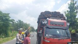 Kasat Lantas Polres Simalungun Awasi Ketat Truk ODOL