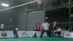 Ketua DPRK Banda Aceh Ikut Meriahkan Turnamen Badminton Sinergi Cup II