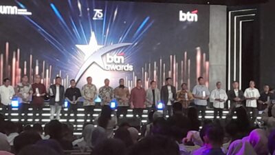 Genap 75 Tahun. BTN Berikan Anugerah Ke Mitra Bisnis