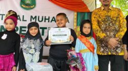 Festival Akbar TK/PAUD seKota Langsa oleh SD 2 Muhammadiyah Langsa, Sabtu (15/2).Waspada/Munawar