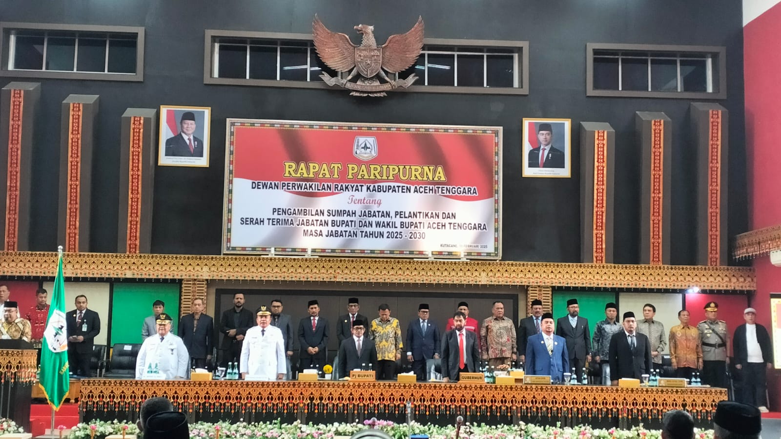 Lantik Bupati Agara, Gubernur Aceh: Jaga Keharmonisan Dengan Legislatif