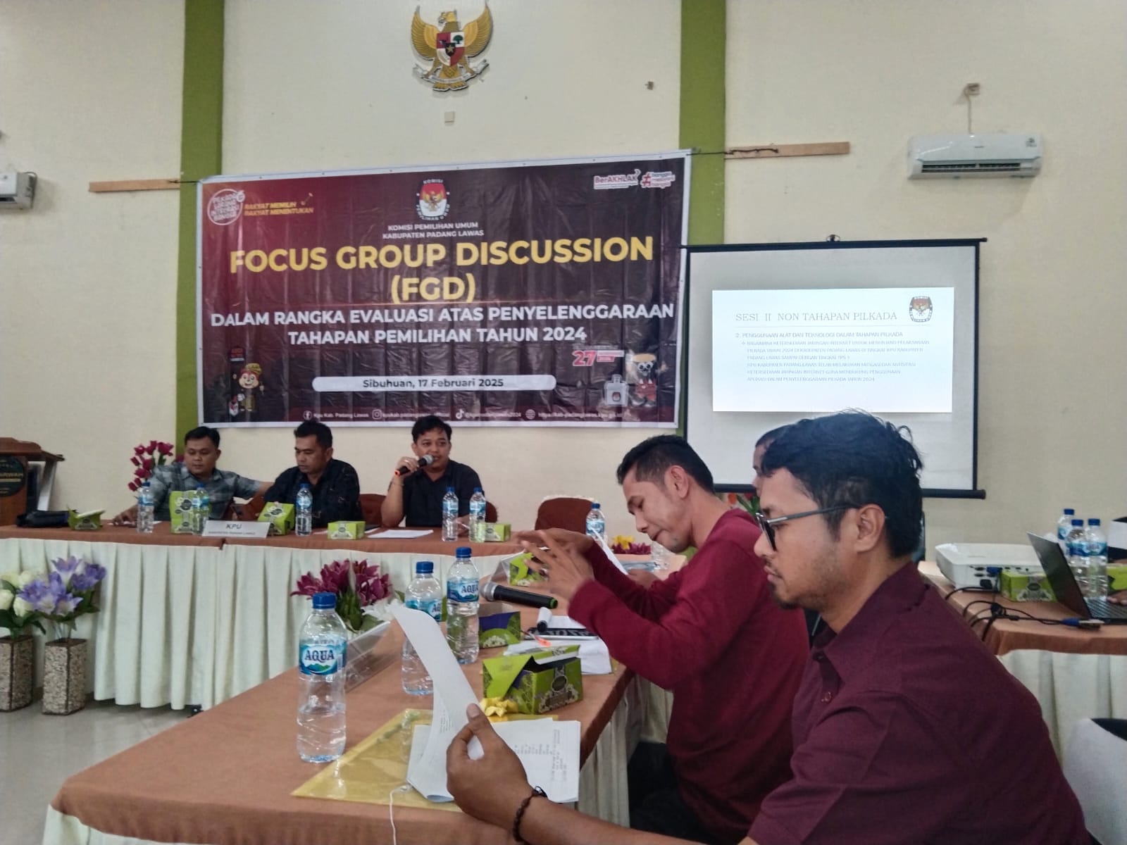 KPU Palas Gelar Evaluasi Penyelenggaraan Tahapan Pemilu 2024