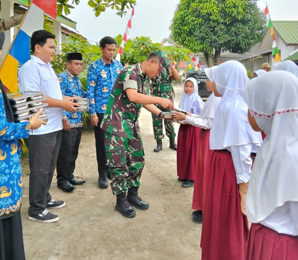 Dua Dapur Umum Di Sergai Launching Program MBG