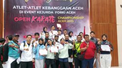 Karateka Polres Sabang Ukir Prestasi