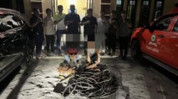 Polres Sabang Tangkap Dua Pencuri Kabel Listrik