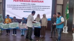 200 Pelajar dan Mahasiswa Bersama Lima Warga Dhuafa Terima Bantuan CSR PGE