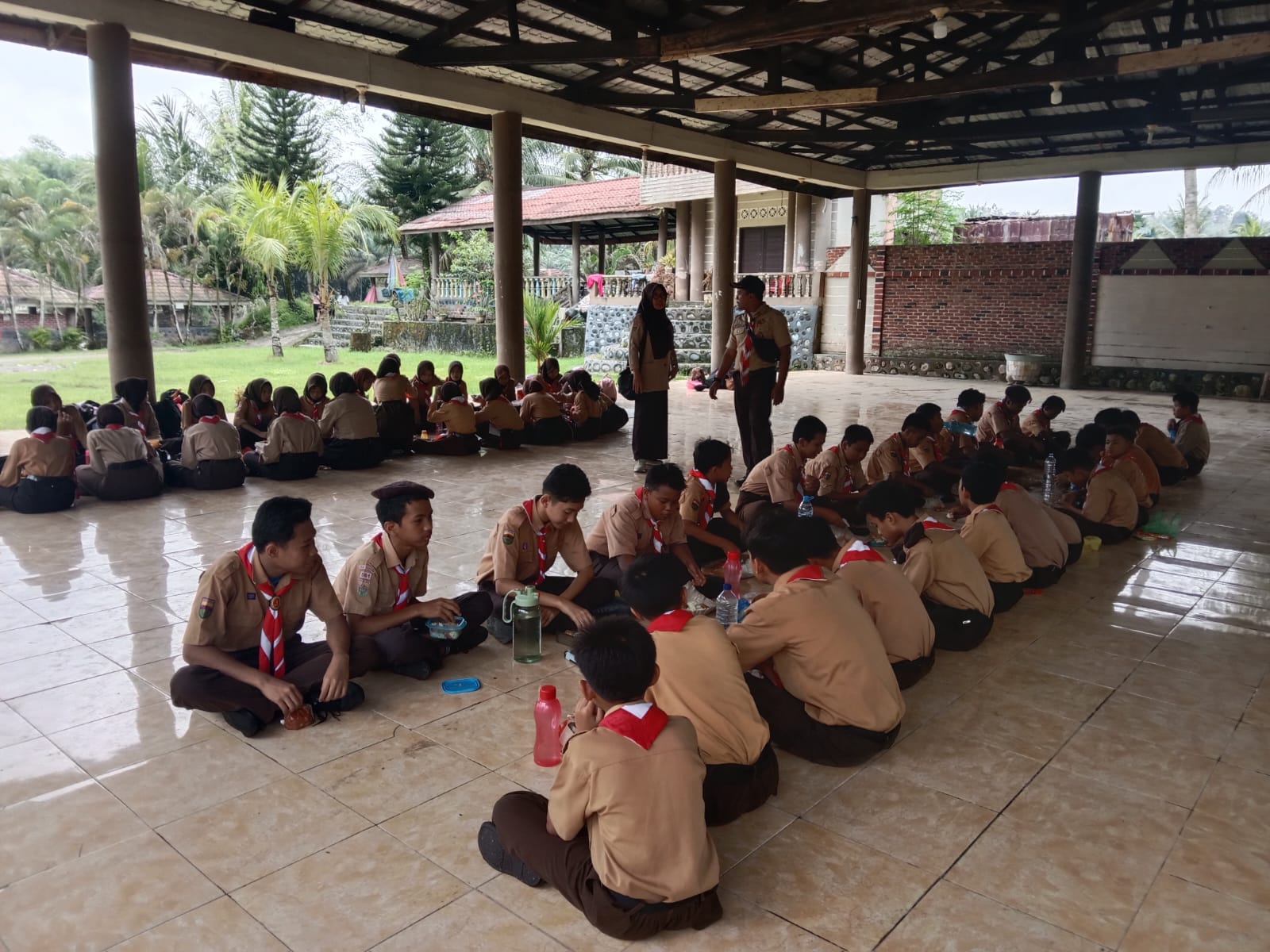 Pramuka Penggalang Istiqlal Delitua Gelar Persami