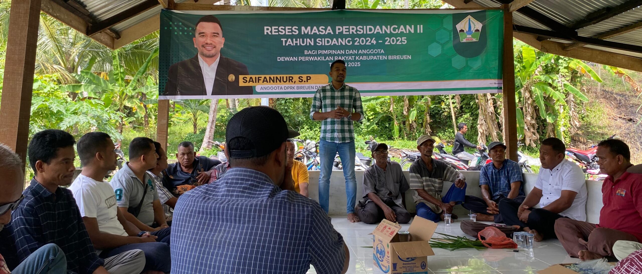 Saifannur Serap Aspirasi Warga Peusangan