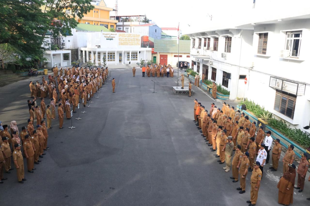 Wawako Binjai Pimpin Apel Gabungan Perdana