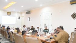 Forkopimda Banda Aceh mengeluarkan seruan bersama menyambut bulan suci Ramadhan 1446 H, Senin (24/02/25).Waspada/T.Mansursyah