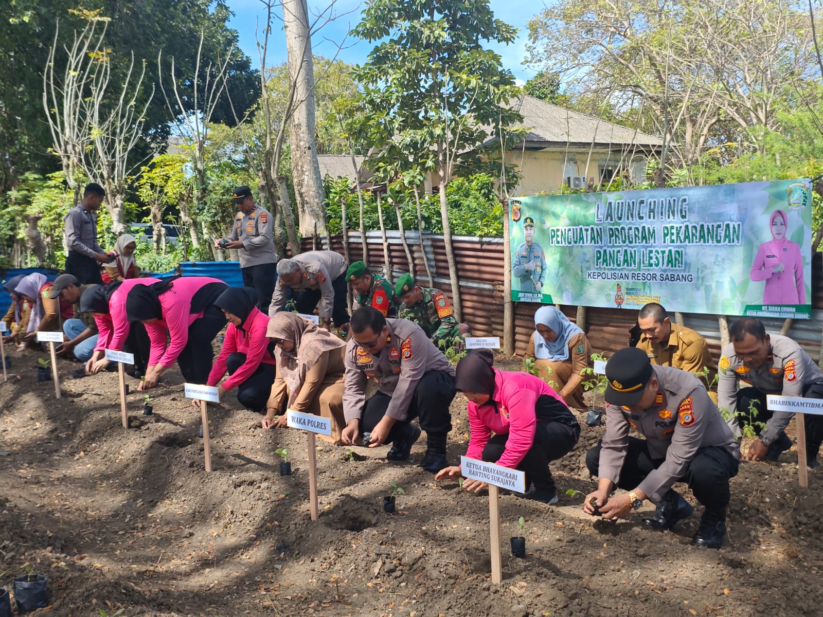 Launching Penguatan Program Pekarangan Pangan Lestari Di Sabang