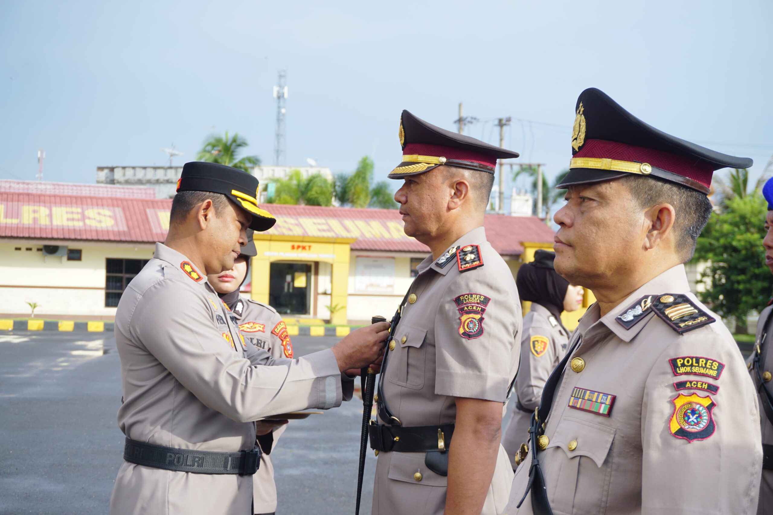 Jelang Ramadhan, Kapolres Lhokseumawe Rotasi Puluhan PJU, Kabag, Kasat Dan Kapolsek