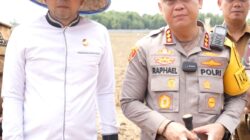 Ketua DPRD Deliserdang Zakky Shahri dan Kapolresta Deliserdang, Kombes Pol Raphael Sandhy Cahya Priambodo saat memberikan keterangan dalam kesempatannya. (Waspada/Edward Limbong).