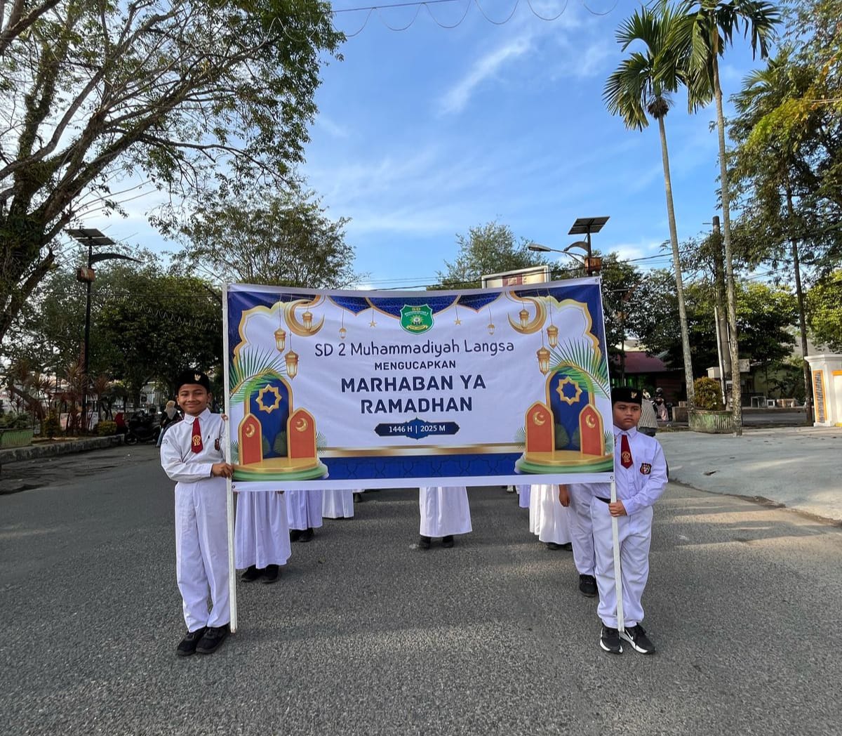 Ribuan Warga Muhammadiyah Meriahkan Pawai Tarhib Ramadan