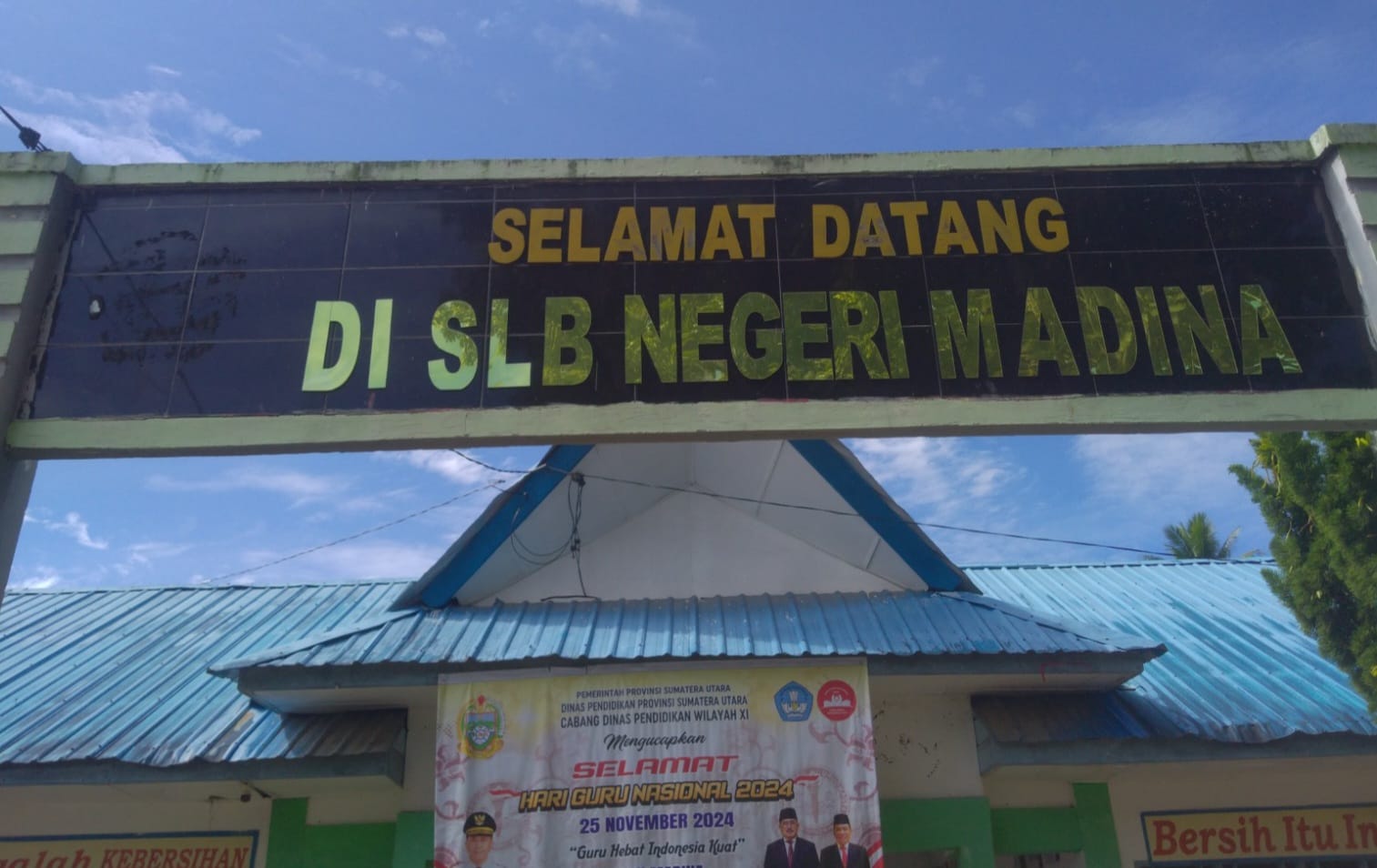 Sekolah Luar Biasa Negeri (SLBN) Mandailing Natal. Waspada/Ist