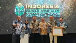 PTPN 1 Raih 3 Penghargaan Indonesia Sustainability Award 2025