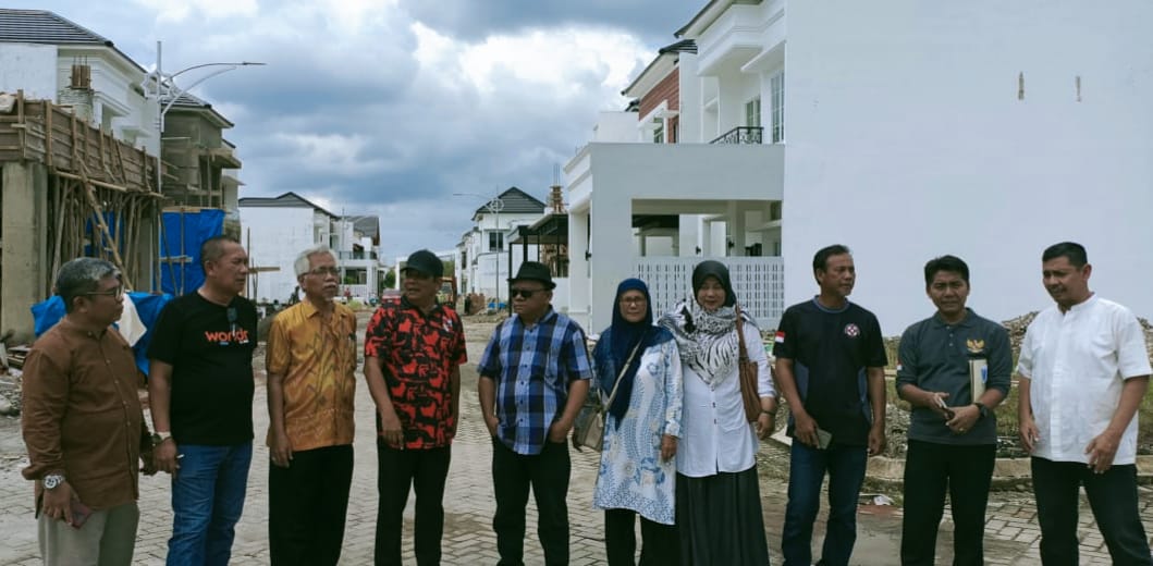 Ketum Rusdi Lubis Dan Jajaran Pengurus Tinjau Lokasi Lahan Pembangunan Kantor KAHMI Sumut