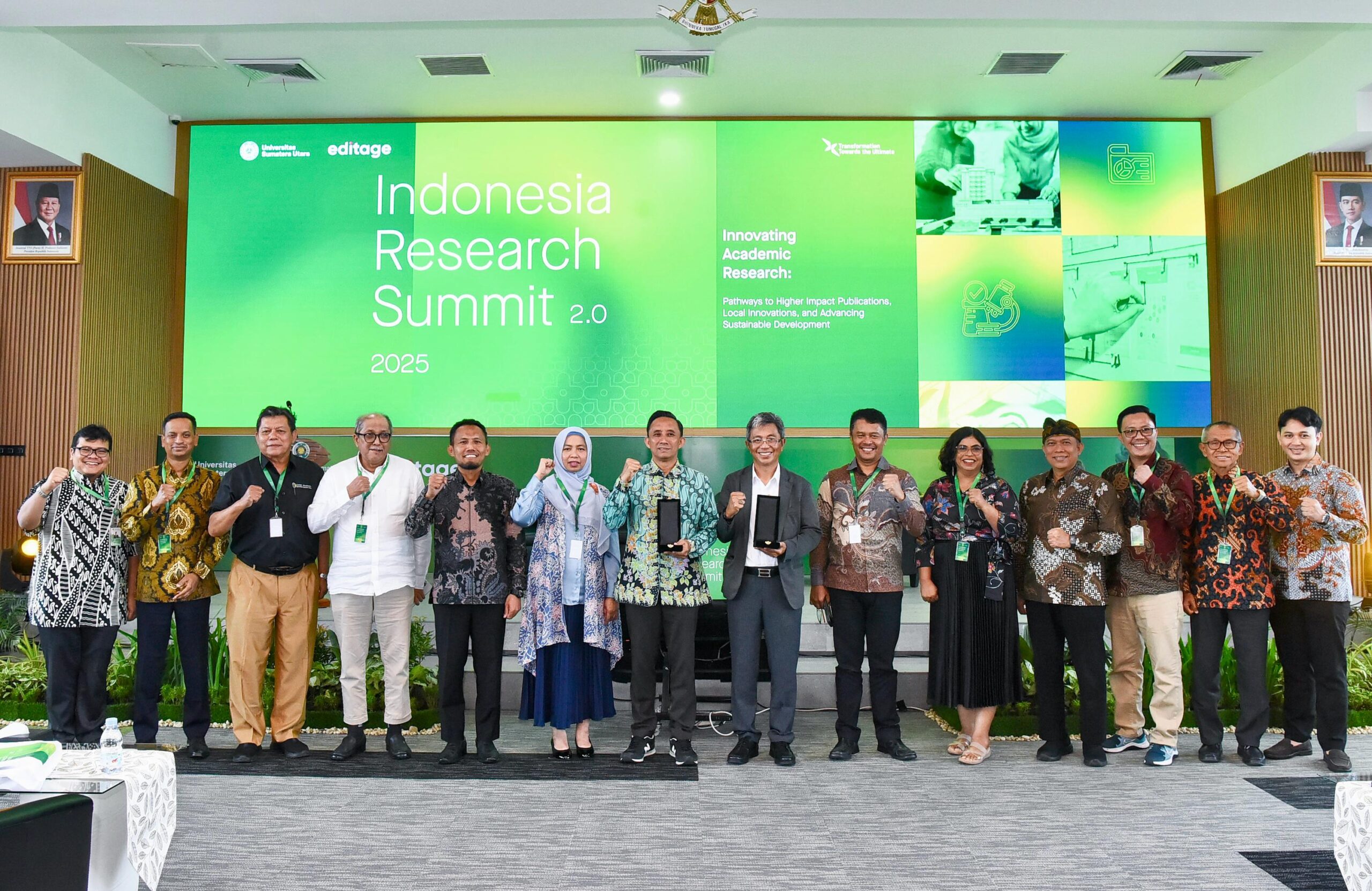 Perkuat Riset Internasional, USU Tuan Rumah Indonesia Research Summit 2025