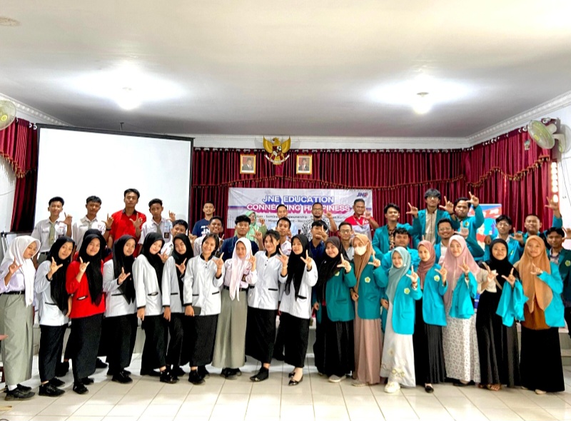 JNE Gelar Kegiatan Bertajuk JNE Connecting Happiness For Education