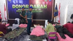 Meriahkan HUT Ke 79, POMAL Laksanakan Donor Darah