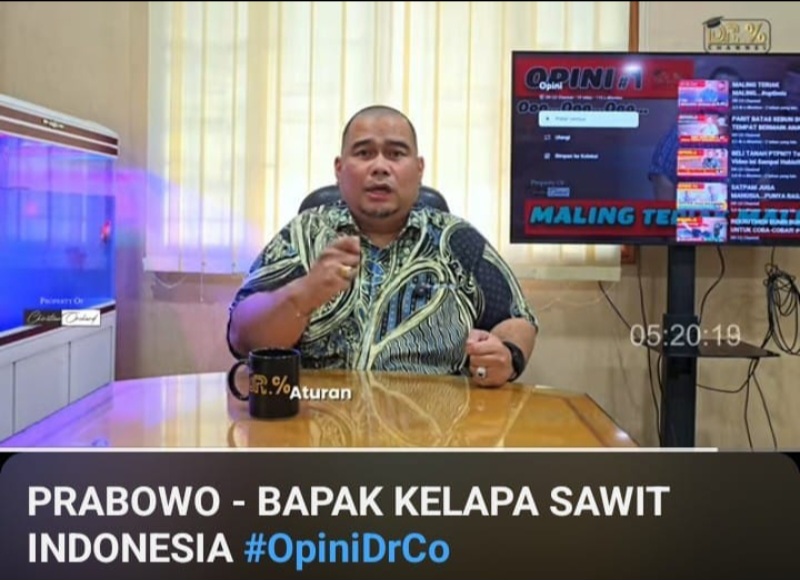 Anak Muda Medan Inisiasi Gelar "Prabowo Bapak Kelapa Sawit Indonesia"