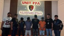 Reskrim Polrestabes Medan Ringkus 4 Predator Seks Anak Di Bawah Umur