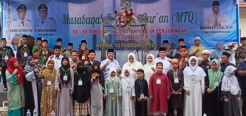 Hadiri MTQ KaKUA Medan Perjuangan Doakan Medan Berkah Dengan Alquran