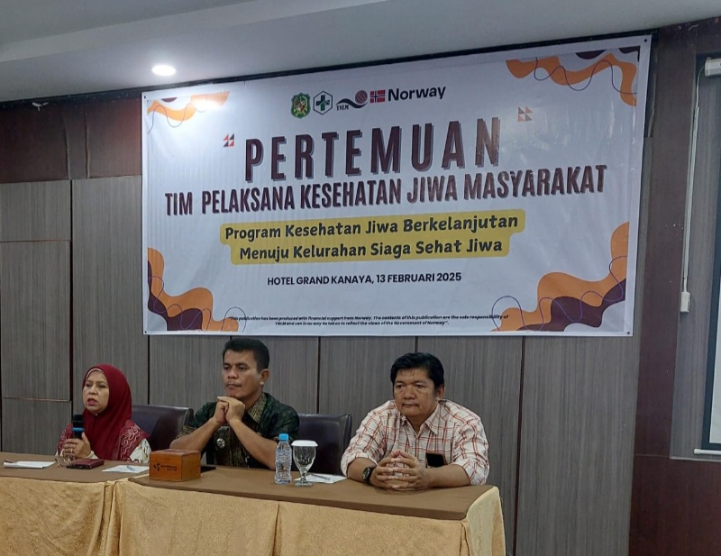 Wujudkan Kelurahan Siaga Sehat Jiwa, YNLM Dan Dinkes Medan Gelar Pertemuan