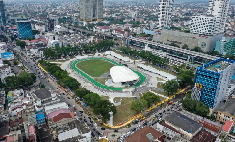 Revitalisasi Lapangan Merdeka Medan Dinilai Tidak Sebanding Dengan Anggaran