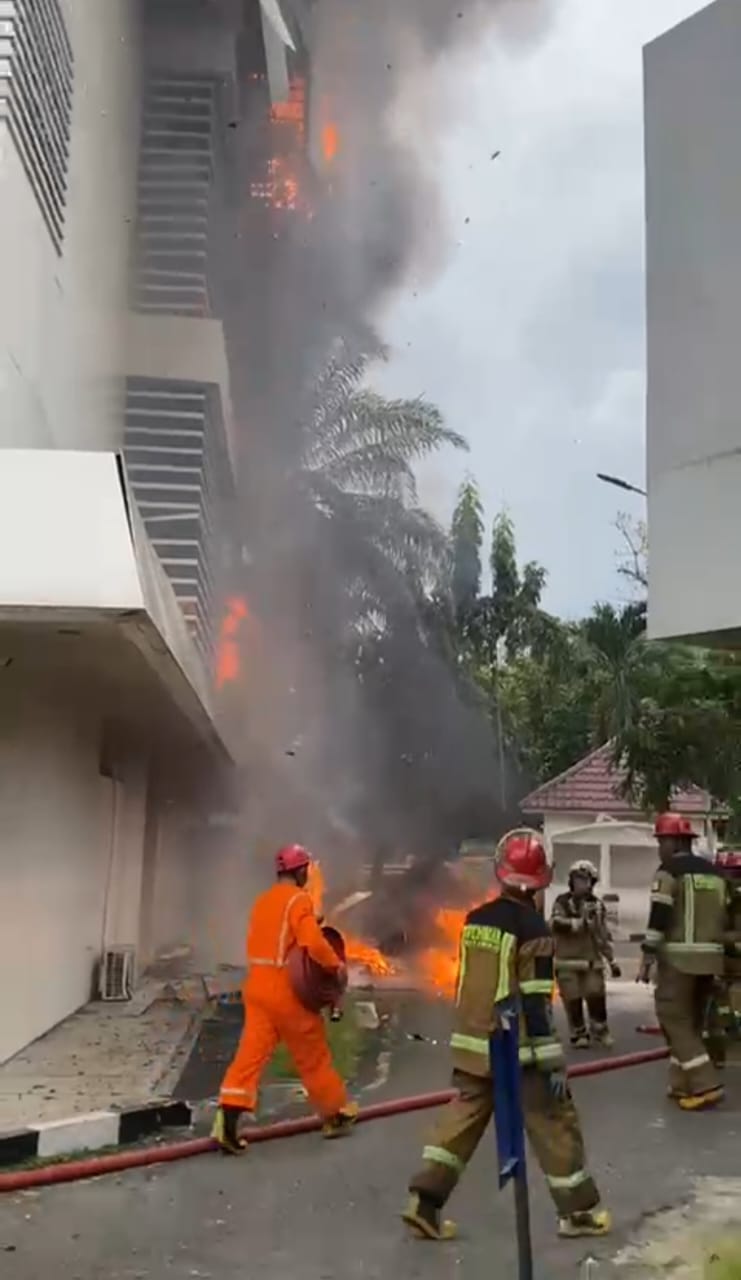 Lantai 2,3,4 Hangus, Kadis Pendidikan Sebut Tidak Ada Berkas Penting Terbakar