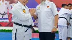 M Dahnil Ginting Jabat Dewan Pembina Goju-Ryu Karate-Do Indonesia Sumut