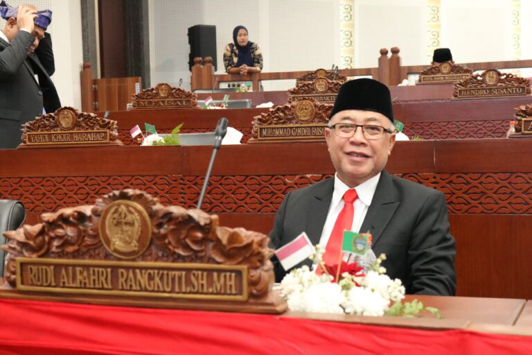 ANGGOTA DPRD Sumut Rudi Alfahri Rangkuti. Waspada/ist