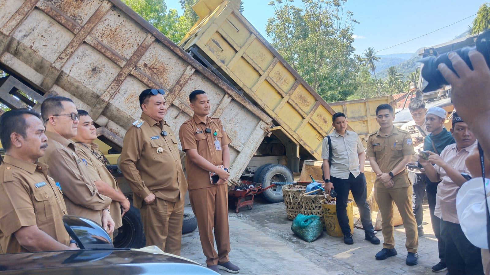 Hadiri Pisah Sambut Kepala DLHK, Bupati Agara Pesan Tetap Saling Bersinergi