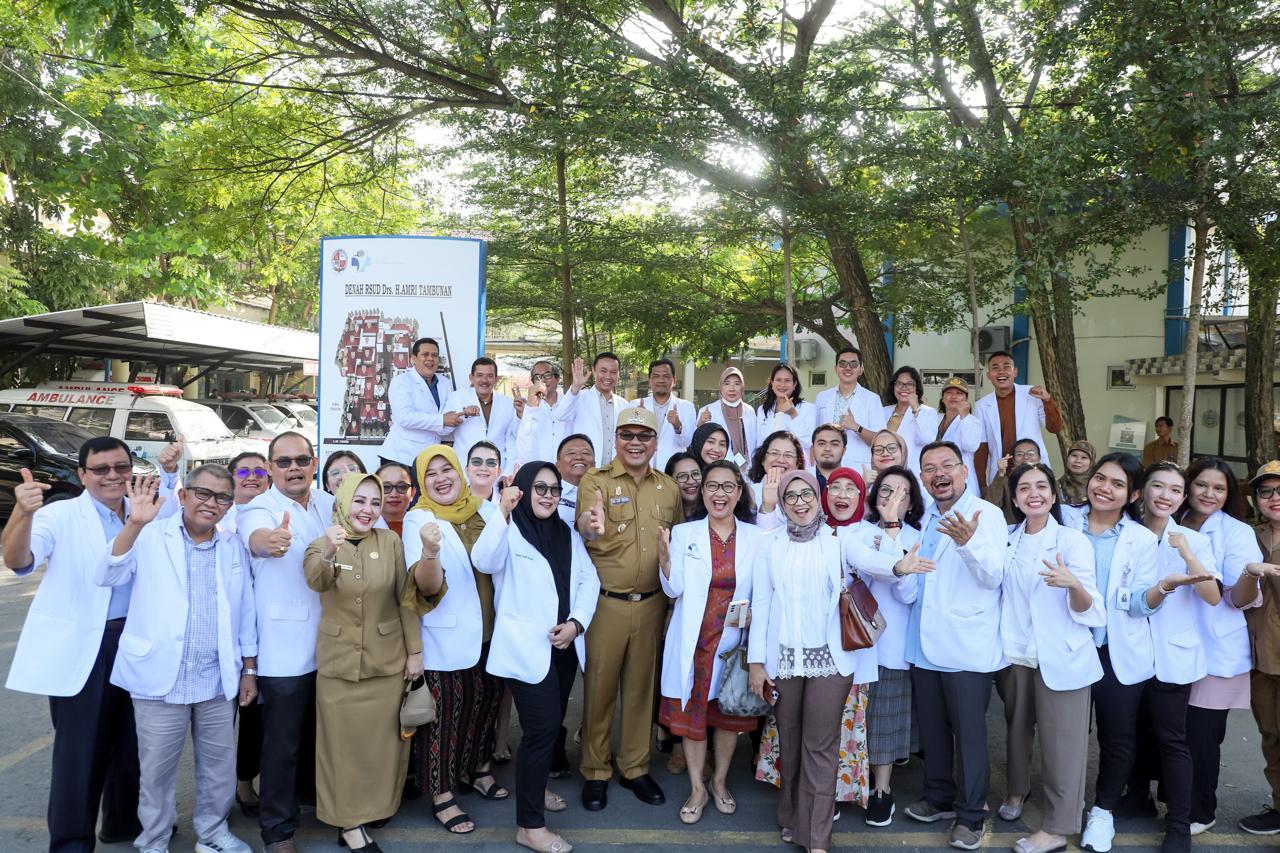 RSUD Haji Amri Tambunan Jadi Pionir Program Berobat Dengan Jempol